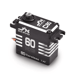 NUEVO Servo JX C60 60kg.cm Super Coreless 7.4V de Alta Presión y Alto Torque 330Hz 265mm con Cable Conector Impermeable para Dirección - Product Image 4