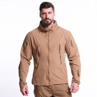 Blouson Tactique d'Extérieur OEM/ODM de Haute Qualité pour Homme, Imperméable, Respirant, Épais et Chaud, à Capuche, avec Fermeture Éclair – Collection Hiver