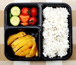 3 ngăn Takeaway microwavable <span class=keywords><strong>container</strong></span> nhựa dùng một lần thực phẩm <span class=keywords><strong>container</strong></span> với nắp cho bữa ăn thức ăn nhanh - Product Image 3