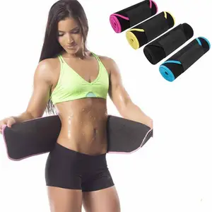 Lose weight fat burning neoprene waist wrap trainer sauna exercise slimming belt