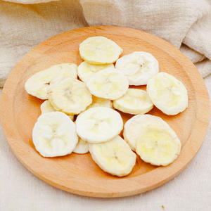 Chips de plátano sin aditivos dulces, frutas secas crujientes listas para comer, aperitivos no fritos a granel horneados FD a granel al por mayor - Product Image 2