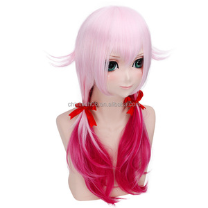 Peluca de cosplay Lord Shengda, sin corona, degradado rosado-púrpura, venta directa de fábrica, pelo sintético. - Product Image 4