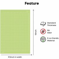 Tapis de coupe 8.5 x 12in pour Cricut Joy Xtra Variété de remplacement Grip Standard Grip Light Grip Strong Grip Adhesive Cut Mats