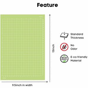 Tapis de coupe 8.5 x 12in pour <span class=keywords><strong>Cricut</strong></span> Joy Xtra Variété de remplacement Grip Standard Grip Light Grip Strong Grip Adhesive Cut Mats - Product Image 4