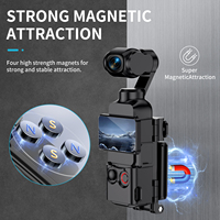 Produits de dropshipping très demandés : Cadre adaptateur pour caméra d'action PK02 Snap-Lock, Rig de voyage compact pour la prise de vue en extérieur