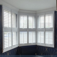 Nuevos Diseños de Persianas Horizontales de PVC y Madera para Exteriores, Cocina, Baño, Ventanales, Persianas Blancas Tipo Louver