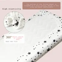 Bedding Home 100% Cotton Baby Bed Sheet Mattress Protector Cover Baby Bedding Fabric Bed Sheet