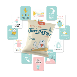 温熱パッド温まる月経痛緩和パッチカスタムロゴ使い捨てホットパッチ - Product Image 2