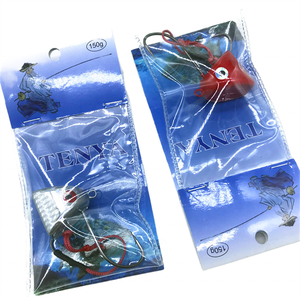 Yusya 150g pesante fusione di grandi dimensioni Tenya pesca esca in metallo Jig testa di Mustad ami per mare barca in mare aperto cernia Bass - Product Image 5
