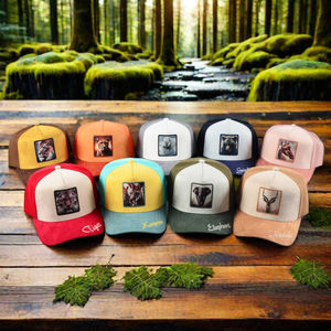 Groothandel 6 Panel Custom Logo Heren Snapback <span class=keywords><strong>Trucker</strong></span> Cap Modieus Dier Patch Borduurwerk Met Platte Rand Fabrieksfabrikant - Product Image 2