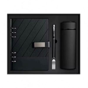 2025 Promotional New Design Gift <b>Box</b> Customization 2024 Leather Notebook Planner Sets Diary and <b>Pen</b> - Product Image 1