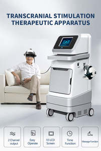 Alat Terapi Stimulasi Mikroarus Transkranial Vertikal Pijat Kepala Mesin Terapi Fisik Pereda Nyeri Otak - Product Image 3