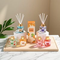Diffuseur de parfum de luxe aux fruits 120 ml, diffuseur d'arômes pour la maison, désodorisant longue durée pour chambre et salle de bain
