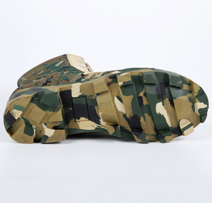 Bottes de randonnée et de chasse HPB917 camouflage, haute qualité, en caoutchouc et tissu camouflage, imperméables, bottes de combat pour la chasse - Product Image 5