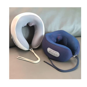 Almohada de masaje vibratoria personalizada con pilas, masajeador de cuello con forma de u vibrador de acupresión - Product Image 5