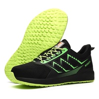 Chaussures de sécurité pour hommes, nouvelle mode, sport, confortables, respirantes, avec embout en acier, légères, pour l'automne/hiver, usage en usine