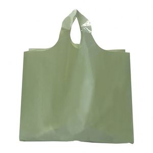 Hot Selling Reusable Plastic Shopping Bag Custom Logo Printed Polyethylene Tote Bag for Fashion Boutique Gift Retail Store - Product Image 4