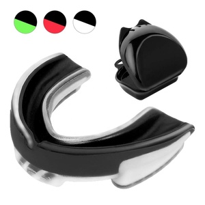 Biểu Tượng Tùy Chỉnh EVA Thể Thao Mouthguard Mềm Kẹo Cao Su Lá Chắn Cho Đấm Bốc Bóng Đá Bóng Rổ MMA Tối ưu Bảo Vệ - Product Image 2