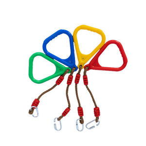 Barre de trampoline suspendue en plastique pour enfants avec corde réglable, <span class=keywords><strong>accessoire</strong></span> de jeu d'escalade intérieur/extérieur - Product Image 3