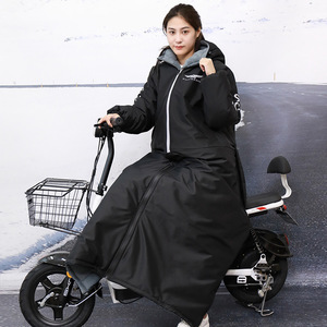DD2220 Winter Bike guanti manubrio da esterno foderato in pile per tempo freddo impermeabile a manica lunga impermeabile in Jersey da ciclismo - Product Image 3