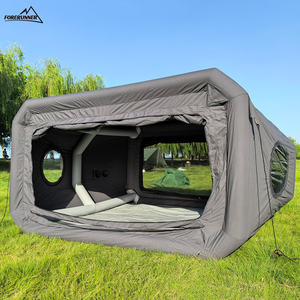 Forerunner 10 ㎡   Tenda Capsula Spaziale Nera e Grigia Senza Palo Centrale, Montaggio Istantaneo per <span class=keywords><strong>Glamping</strong></span> e Campeggio all'Aperto - Product Image 5