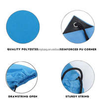 Sac à dos à cordon en polyester personnalisé 2026 YCH, sac de rangement pour chaussures de sport, sac de transport portable pour la gym, unisexe, minimaliste