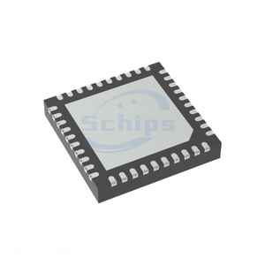 Composants électroniques de kit 40 VFQFN à contacts apparents, CI convertisseur DC-DC 6 canaux 40VQFN, Distributeur agréé RT9911GQV Gestion de l'alimentation (PMIC) - Product Image 1