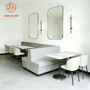 Set Tavolo e Sedie in Marmo per Ristorante e Caffetteria, Divano, Panca e Sedute per Arredamento Bar - Product Image 5