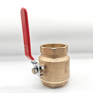 1 "1/<span class=keywords><strong>2</strong></span>" <span class=keywords><strong>2</strong></span> "<span class=keywords><strong>3</strong></span>" 4 "NPT Bronze Kugel hahn Voll anschluss 600WOG mit rotem Griff DN100 Manueller Griff Gewinde ende Messing Bronze Kugel hahn - Product Image 3