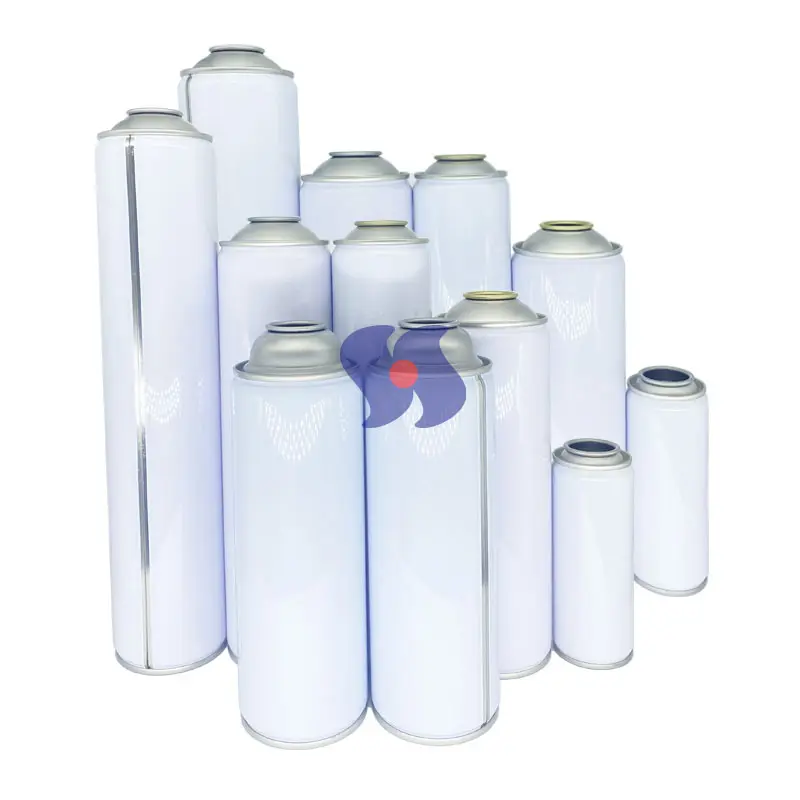 Wholesale aerosol tinplate spray 45/52/57/60/65/70mm Empty Aerosol Tinplate Cans