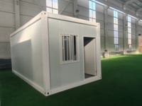 Casa Prefabricada Modular Llave en Mano, Edificio Integrado de Acero Ligero Aislado e Impermeable para Oficina, Dormitorio o Apartamento