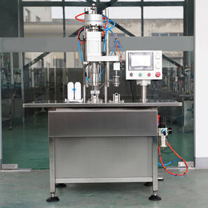 Machine de remplissage et de sertissage semi-automatique Bag-on-Valve pour l'emballage aérosol multi-produits - Product Image 2