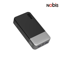 Nobis 65W 65 W Charge rapide 20000mAh Batterie externe USB-C Powerbank Chargeur portable pour téléphone portable Power Bank Pour Ordinateur