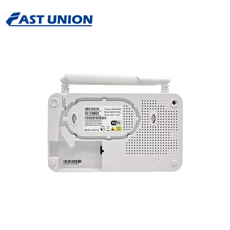 Dual Band 5G AC F670L V7.1 Gpon Epon Xpon ONU ONT bridge mendukung 4GE + 1pot + 1USB + 2.4G WIFI + 5G WIFI bekerja pada semua OLT