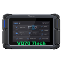 Programador de Llaves de Auto VDIAGTOOL VD70 y Escáner de Diagnóstico OBD2 con Pantalla Táctil de 7 Pulgadas, Más de 39 Funciones de Reinicio y Actualizaciones de Software de 3 Años