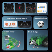 Kit de programmation de robot mécanique télécommandé insecte, jouet créatif de construction MOC pour l'éducation, modèle de blocs de construction pour le football