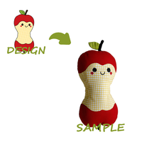 Porte-clés en peluche super doux personnalisé avec doublure en maille de nylon - Faible MOQ