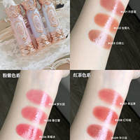 Flower Knows Knight Unicorn Lipstick Film-forming Water-gloss Solid Mirror Lip Glaze 3.5g 2026 Nouvelle Série Couleurs Nude