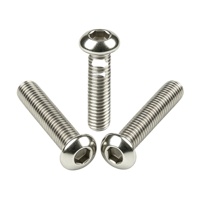Tornillo de Cabeza Cilíndrica con Rosca Interna de Acero Inoxidable DIN 7380 A2-70 304, Venta al Por Mayor de Fábrica