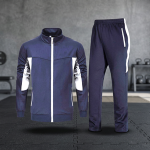 Conjunto de Sudadera con Capucha y Cremallera Completa OEM, Estilo Urbano, Transpirable y Ligero, con Logotipo Personalizado para Hombre, Traje Deportivo Informal - Product Image 3