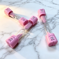 Minuteur de brossage de dents pour enfants, minuteur de 2 minutes en forme d'heure de cheville pour l'hygiène bucco-dentaire des enfants, cadeau d'apprentissage pour la salle de bain