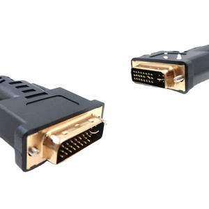 Kabel Data HD Komputer Video Digital DVI Adapter Male to Male Kustom Pabrik YZCONN - Product Image 3
