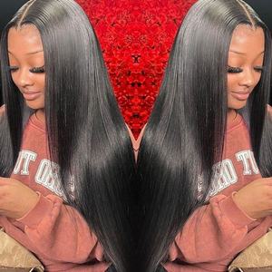 13x4 HD Lace <b>Wig</b>,Bleach Kont Virgin Human Hair Glueless, Cuticle Aligned Peruvian Hair HD Lace Frontal <b>Wigs</b> <b>for</b> <b>Black</b> <b>Women</b> - Product Image 5