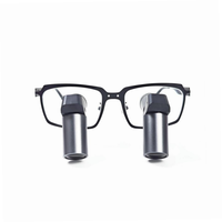 Loupes dentaires TTL JENM-550X 5,5X à porter sur les verres, monture métallique, certifiées ISO CE, ergonomiques pour dentistes