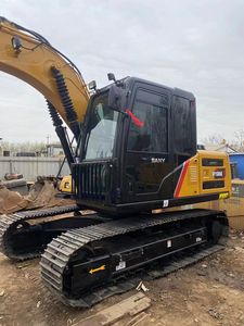 Excavatrice hydraulique 13 tonnes maintenant disponible d'occasion Sany à faible consommation de carburant utilisé Sany SY135 longue machine d'endurance de travail - Product Image 6