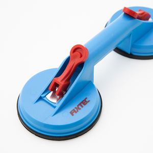 Herramienta de Elevación FIXTEC, 80 kg, Resistente, 118 mm, ABS+Goma, Ventosas Dobles, Ventosa Manual de Vacío para Azulejos/Piedra/Vidrio - Product Image 3