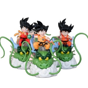 3スタイルのアニメドラゴンDBZスーパーサイヤ人の息子悟空とシェンロンチャイルドVer。PVCアクションフィギュア収集可能なモデルおもちゃ人形 - Product Image 1