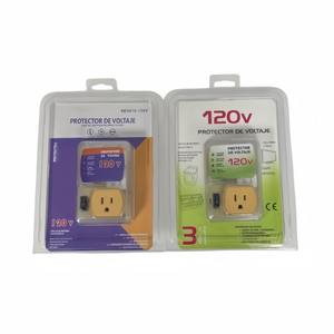 KE-V010-120V American South American Voltage <b>Protector</b> <b>Over</b>/Under Voltage & Current Protection Socket Made Copper PC Output 220V - Product Image 4