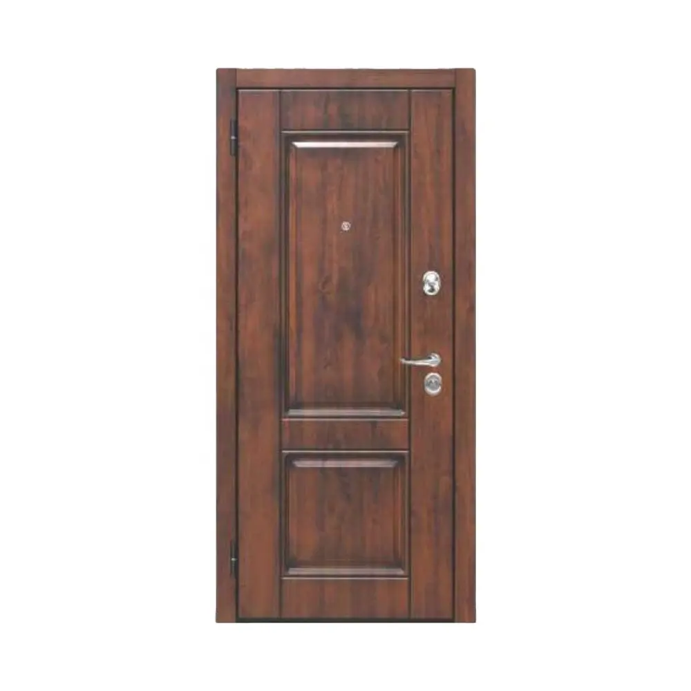 Buon alto tasso di riacquisto prezzo competitivo porta in metallo speciale Design moderno porta in acciaio russo