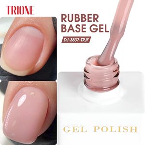 Set di Smalto Gel Base in Gomma Naturale Color <span class=keywords><strong>Nude</strong></span> a Marchio Privato, Gel UV Rapido 2 in 1, Flacone da 15ml, Base Camouflage per Nail Art - Product Image 1